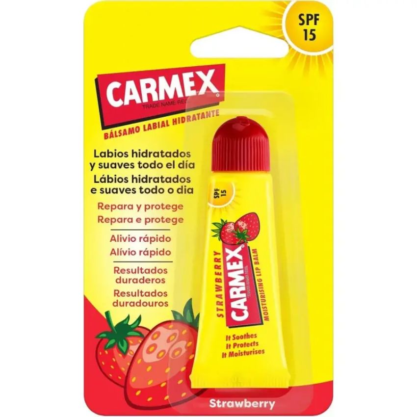 CARMEX - TUBE FRAISE 10 G SPF 15