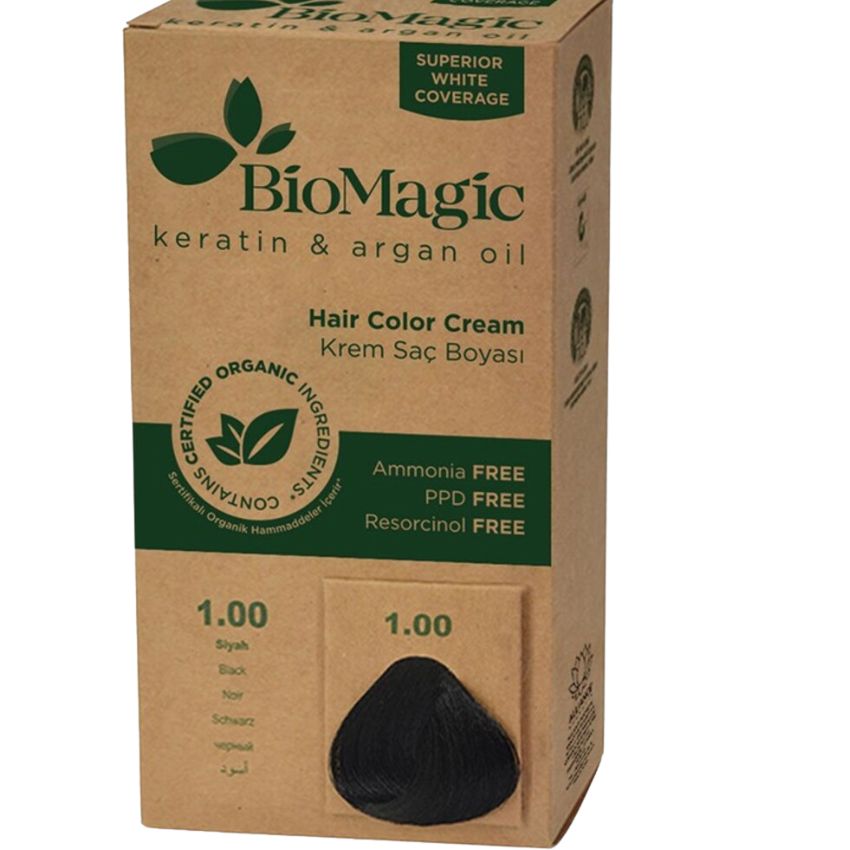 BIOMAGIC - HAIR COLOR C K 1/00 NOIR