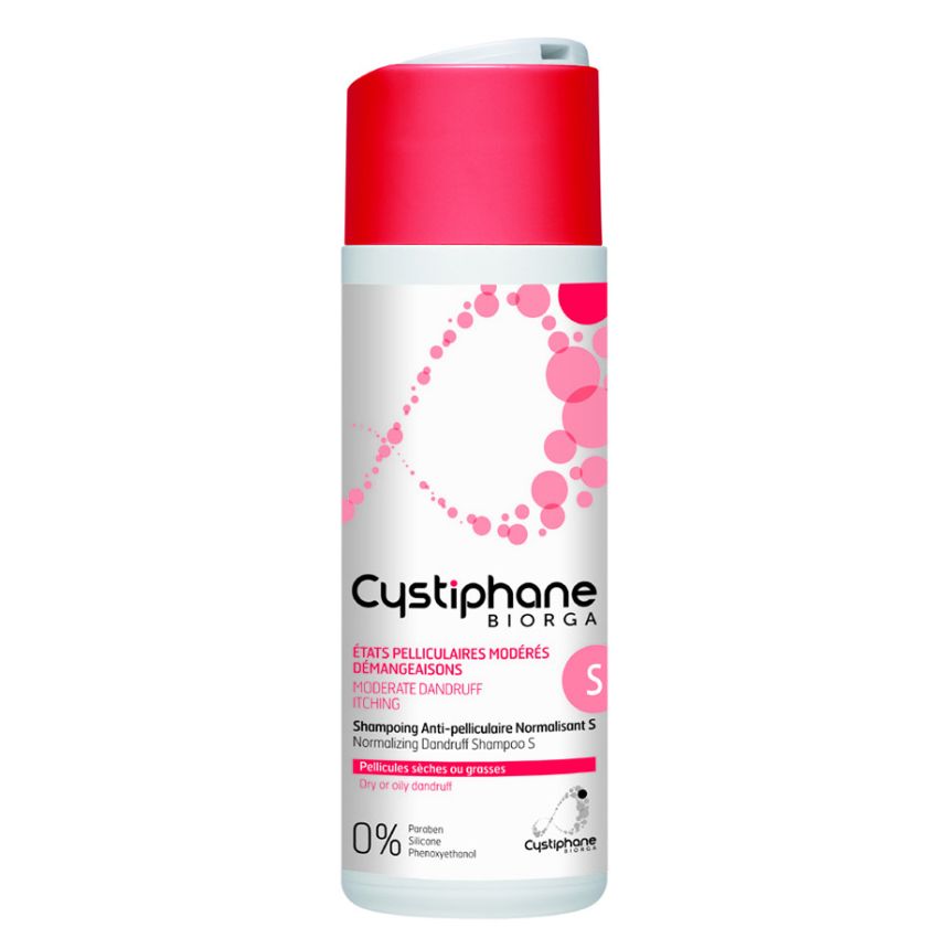 BIORGA - CYSTIPHANE SHAMPOOING ANTIPELLIICULAIRE S 200ML 08/27