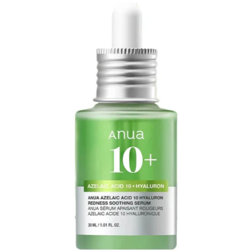 ANUA - AZELAIC ACID 10 HYALURON REDNESS SOOTHING SERUM 30ML