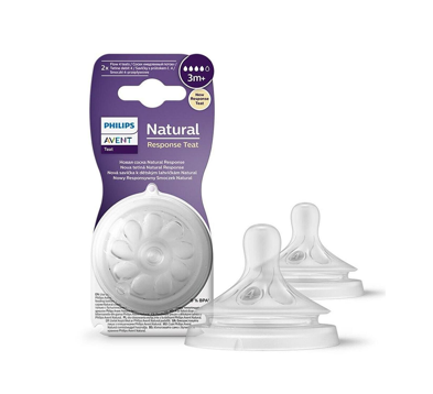 AVENT - TETINE NATURAL 3M+