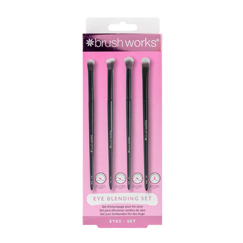 BRUSHWORKS - EYE BLENDING SET 4PC