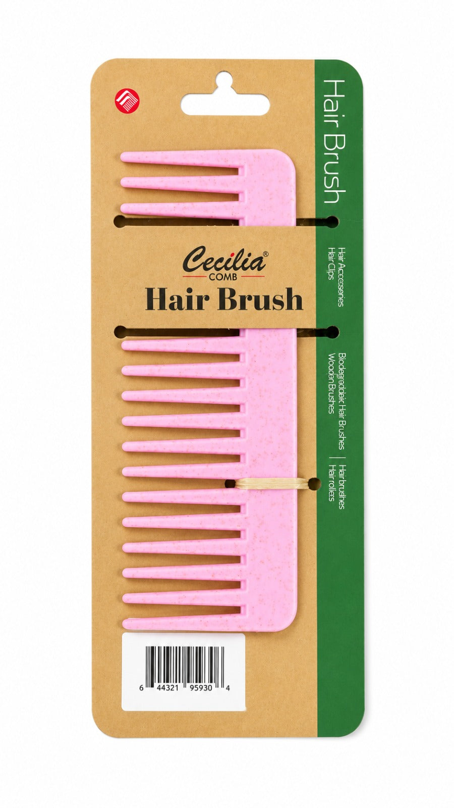 CECILIA - PEIGNE PLEINE ROSE BMZ-7
