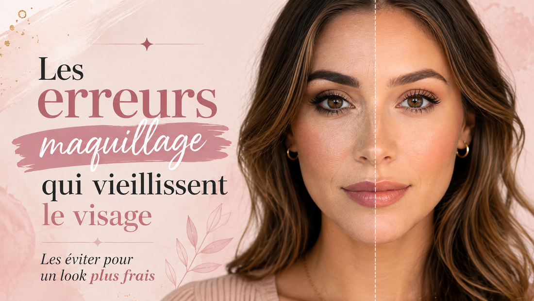 7 erreurs maquillage qui peuvent vieillir le visage