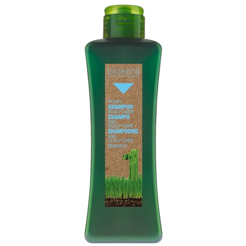 BIOKERA - SHAMPOING AU MIEL POUR LE CUIR CHEVELU