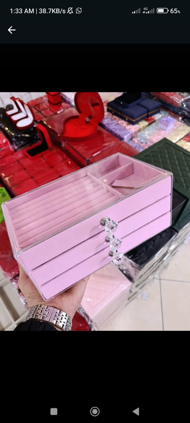 علبة هدايا للمجوهرات – موديل 379