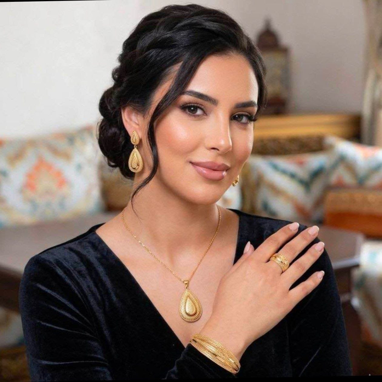 طقم مجوهرات نسائي – موديل 413