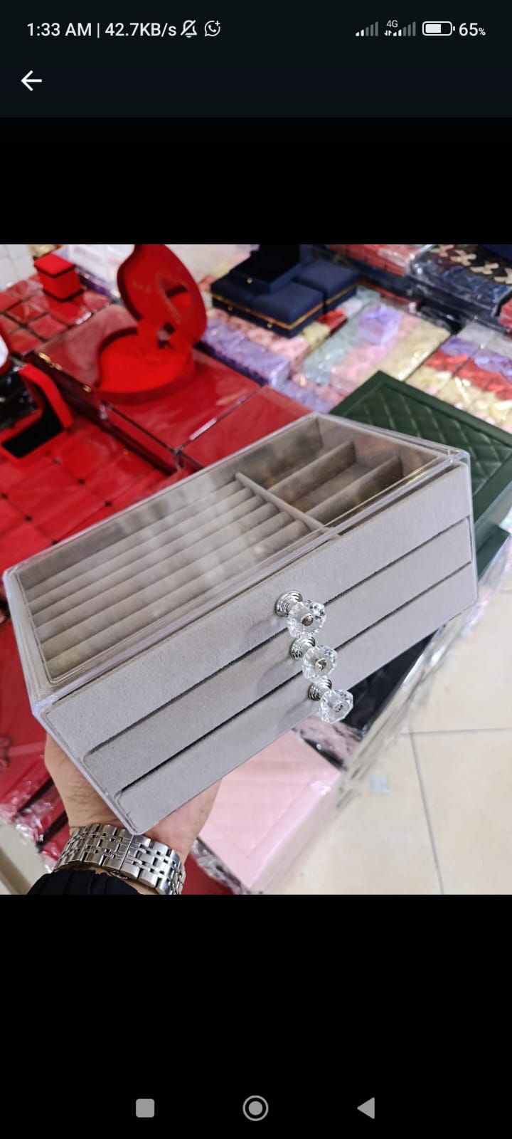 علبة هدايا للمجوهرات – موديل 379