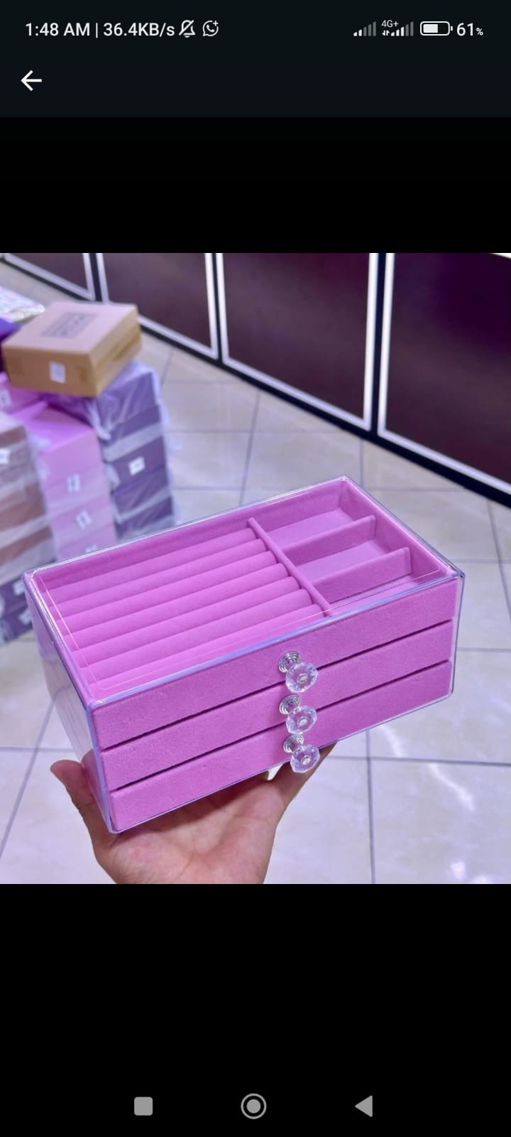 علبة هدايا للمجوهرات – موديل 269