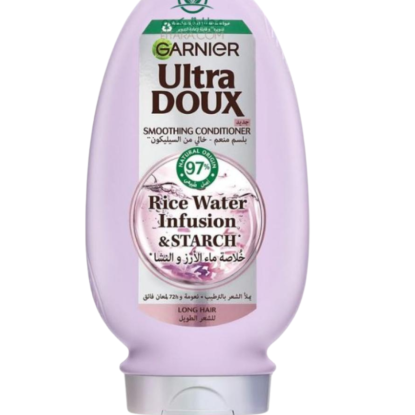 GARNIER - ULTRA DOUX APRES SHAMPOOING 360ML RICE WATER