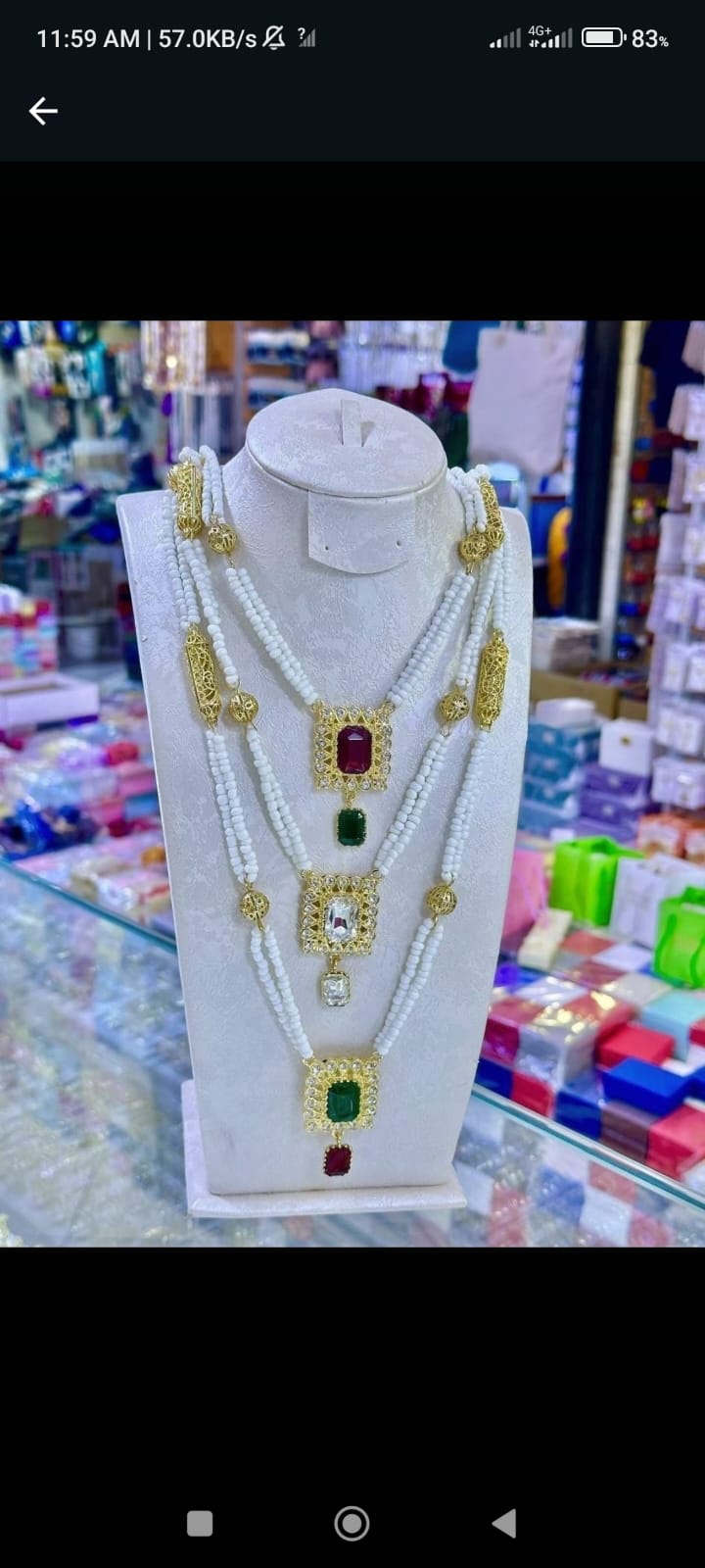 طقم مجوهرات نسائي – موديل 060