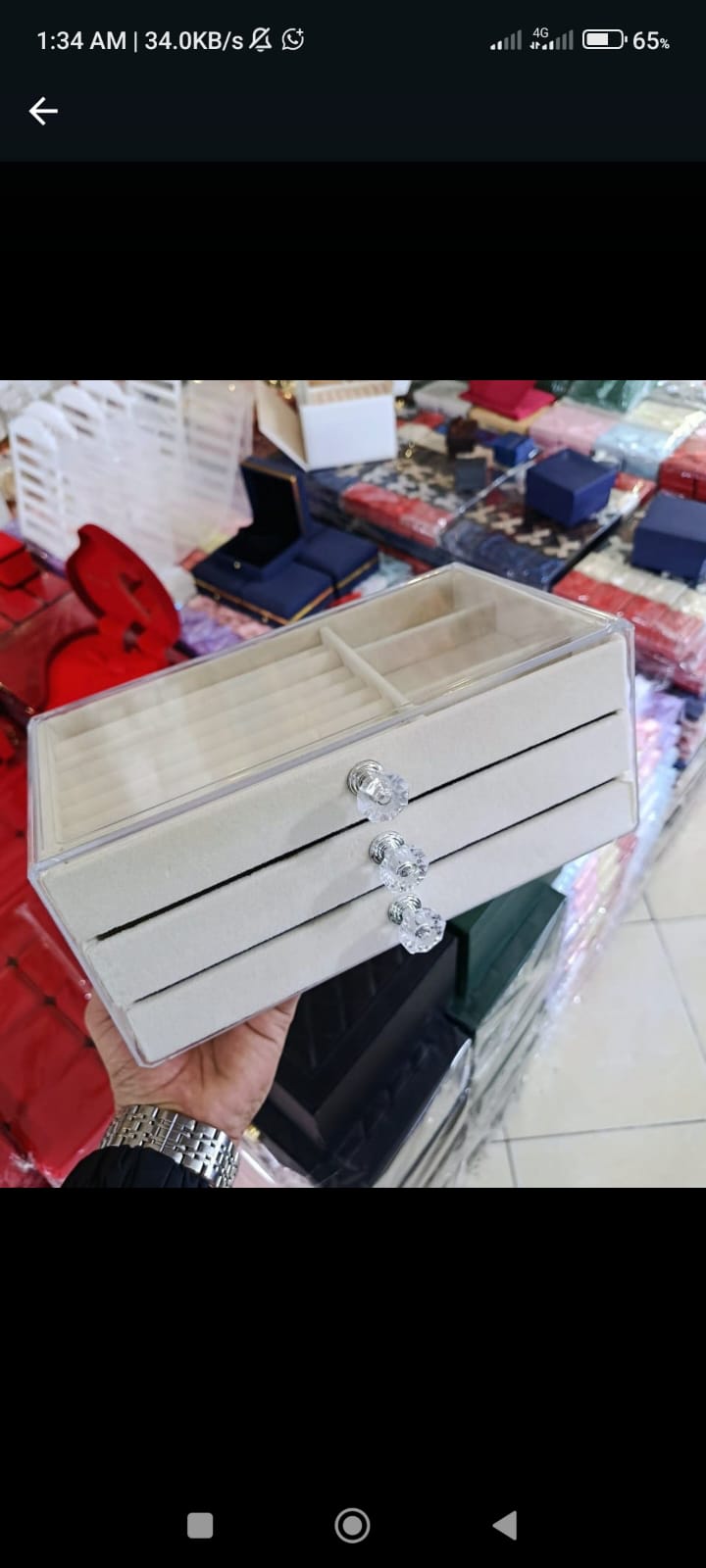 علبة هدايا للمجوهرات – موديل 379
