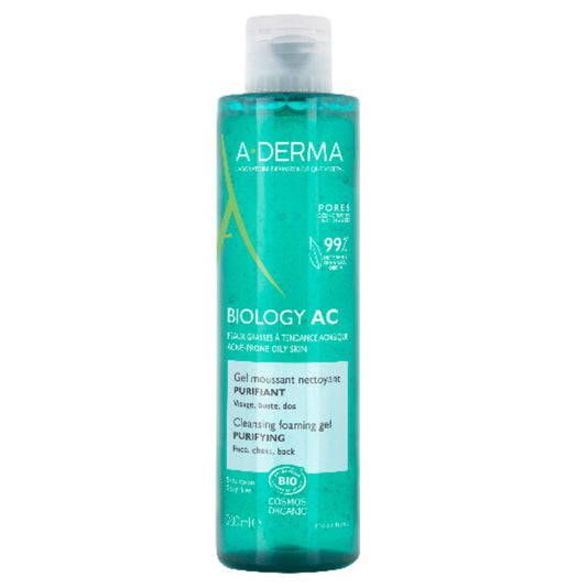 A-DERMA - BIOLOGY AC GEL MOUSSANT NETTOYANT 200ML
