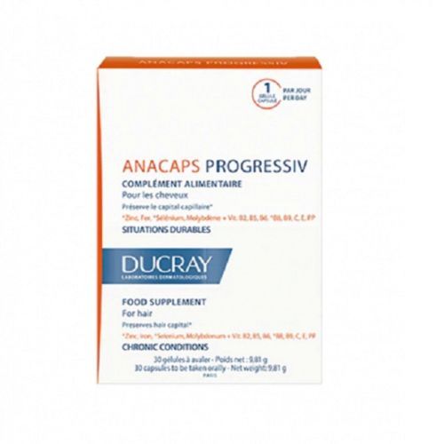 DUCRAY - ANACAPS PROGRESSIV 30 GELULES