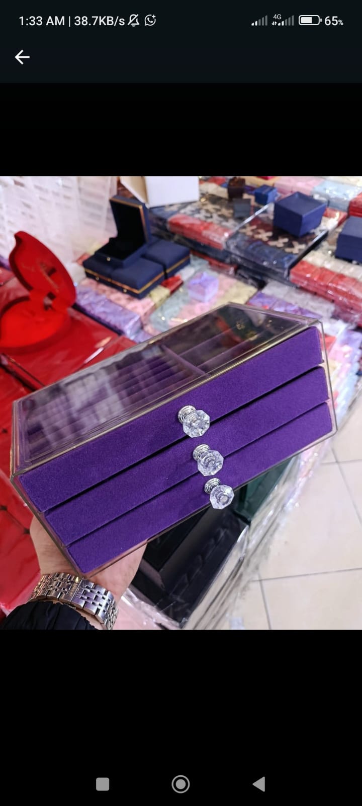 علبة هدايا للمجوهرات – موديل 379