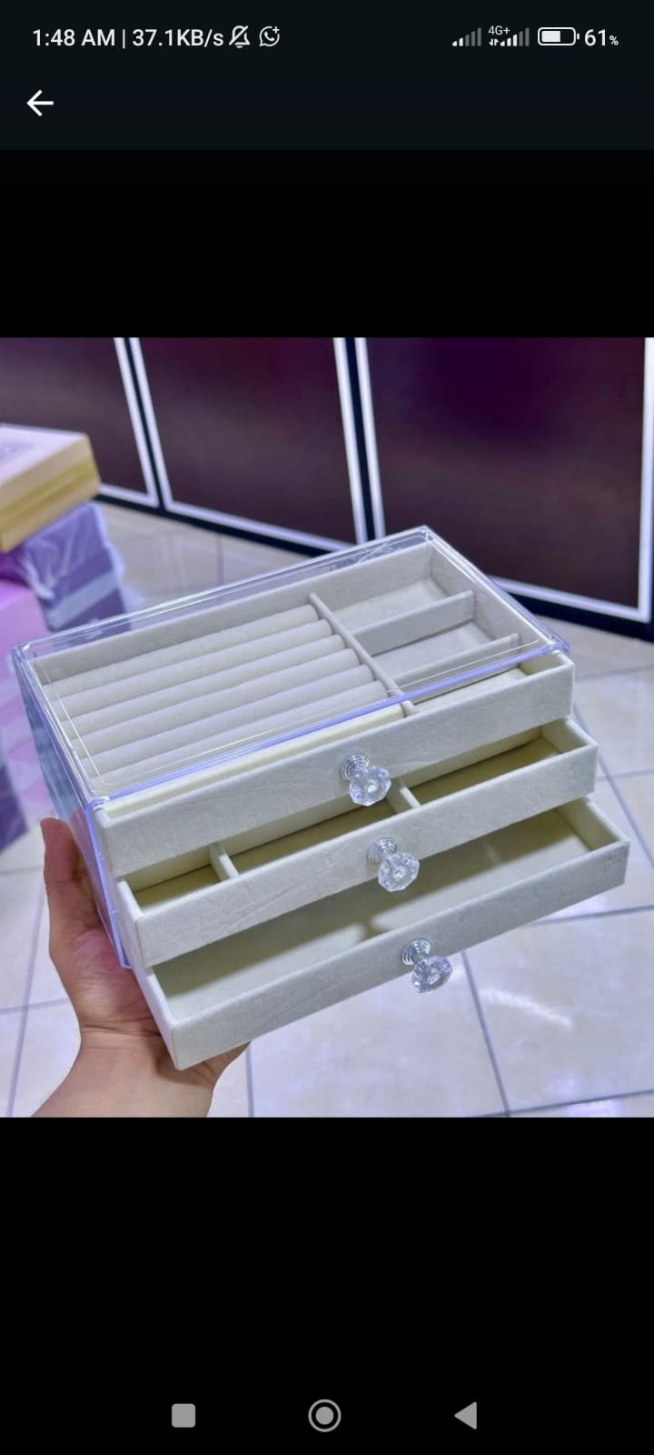 علبة هدايا للمجوهرات – موديل 269
