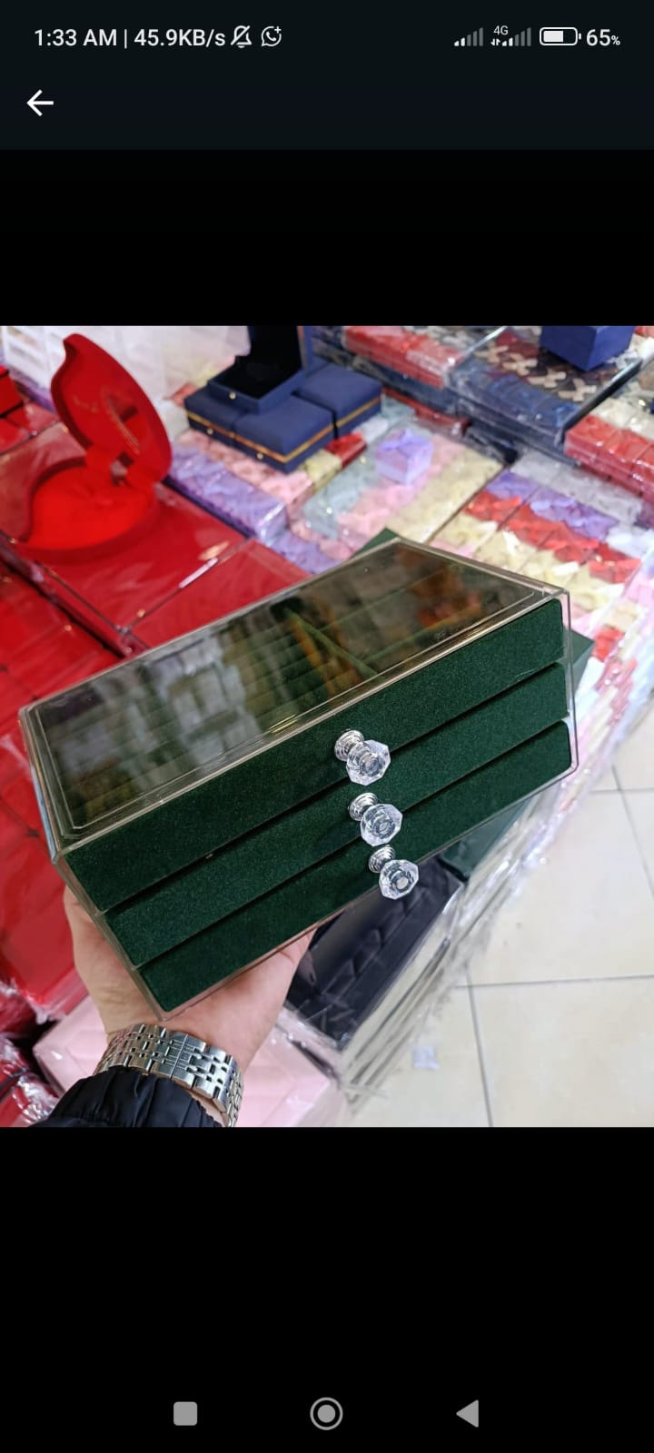 علبة هدايا للمجوهرات – موديل 379