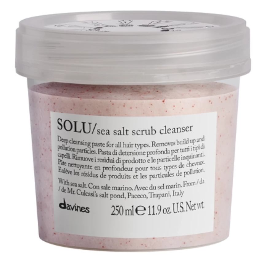 DAVINES - SEA SALT SCRUB CLEANSER 250ML