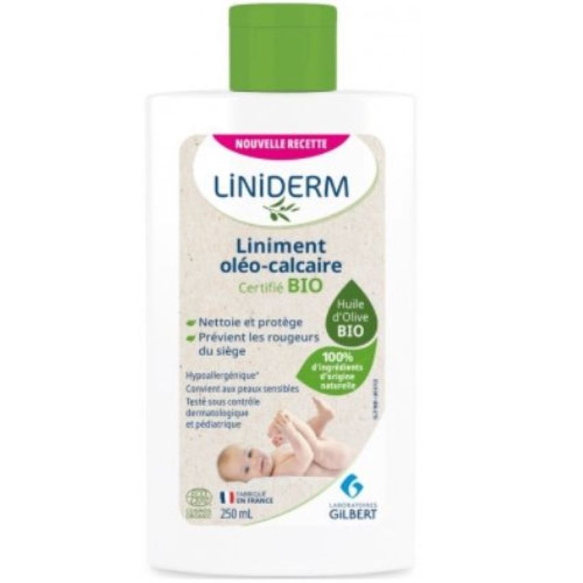 GILBERT-LINIDERM LINIMENT OLÉO CALCAIRE BIO 250 ML