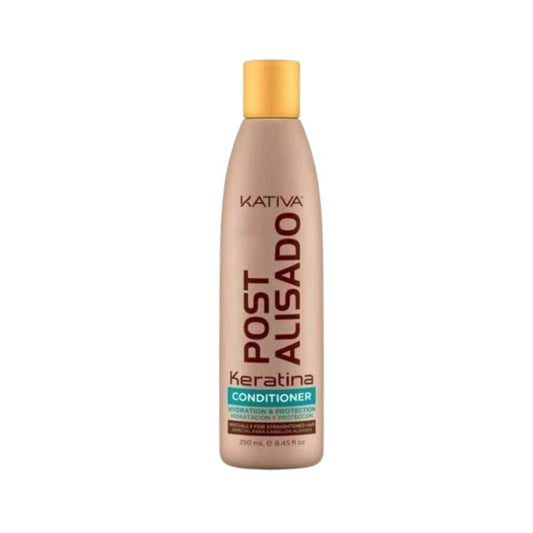 KATIVA - POST ALISADO KERATINA 250 ML