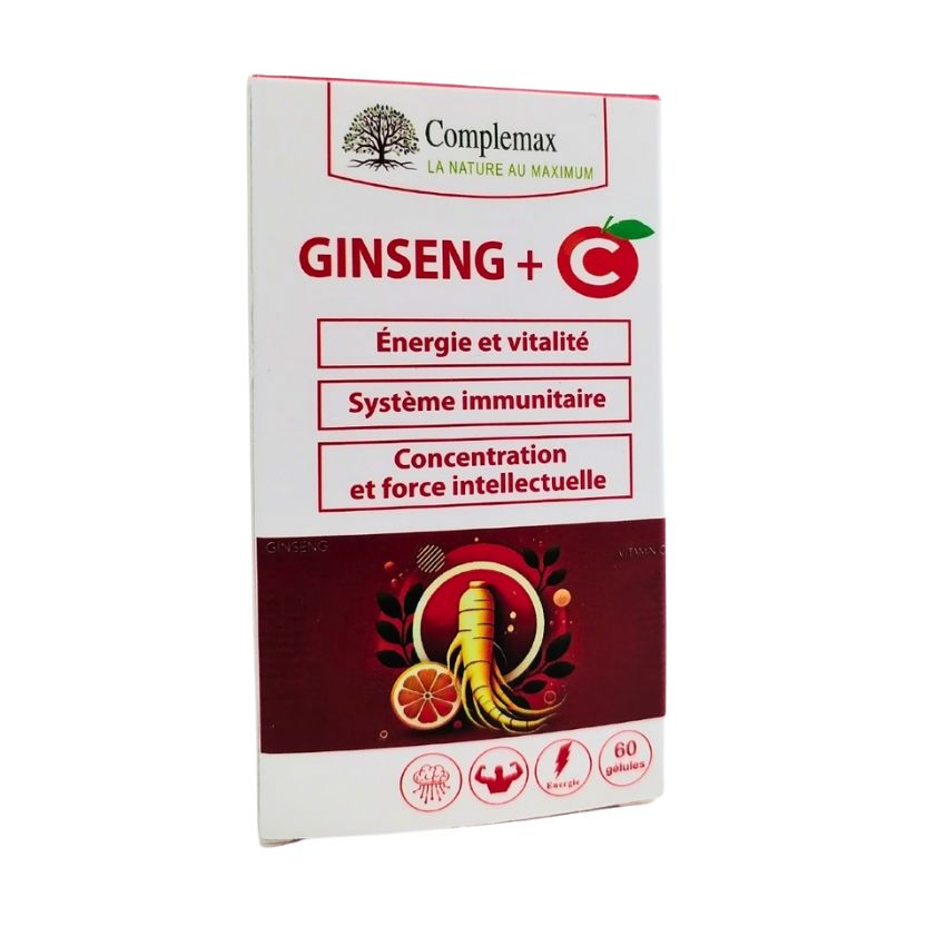 COMPLEMAX - GINSENG VIT C 60 GELULES