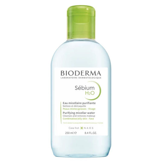 BIODERMA - SEBIUM H2O EAU MICELLAIRE NETTOYANTE PURIFIANTE 250ML