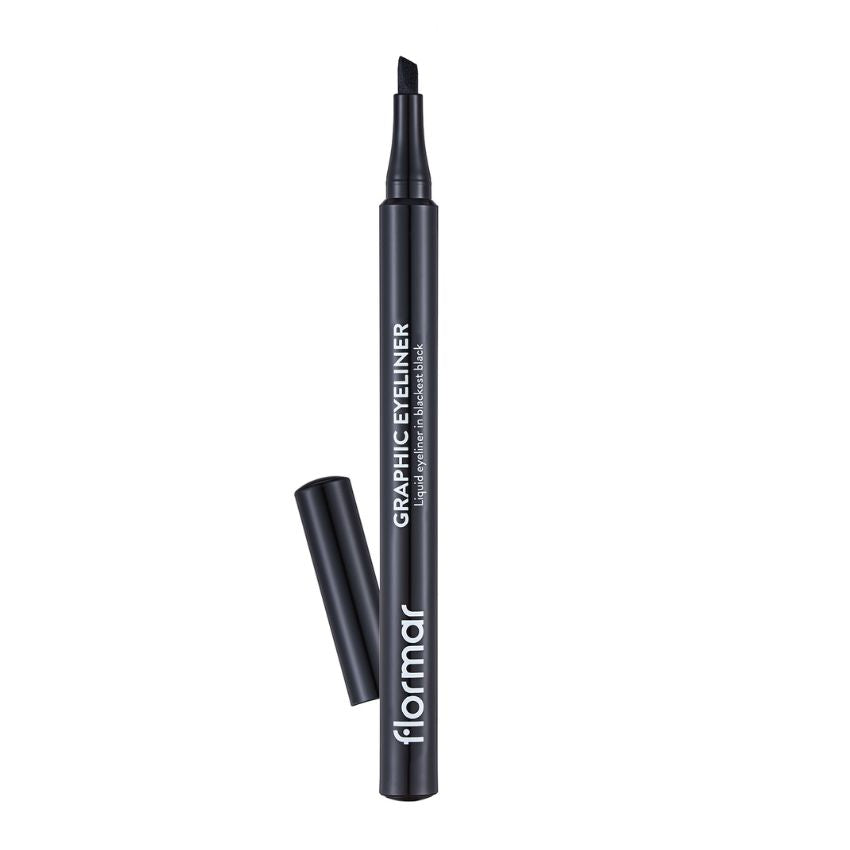 FLORMAR - GRAPHIC EYELINER BLACK