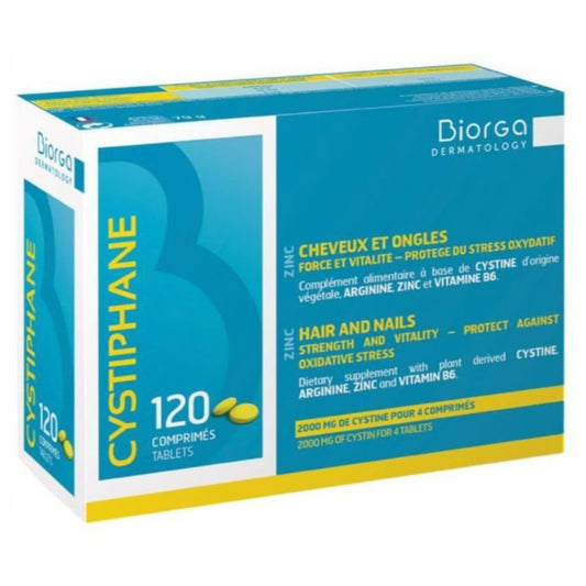 BIORGA CYSTIPHANE 120 COMPRIMIDOS ZINC
