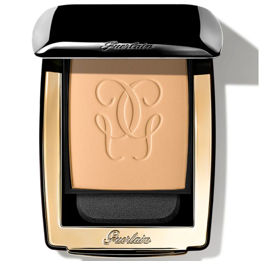 GUERLAIN - PARURE COMPACT FOUNDATION WITH CRYSTAL PEARLS SPF20 24 DORÉ MYTHIC