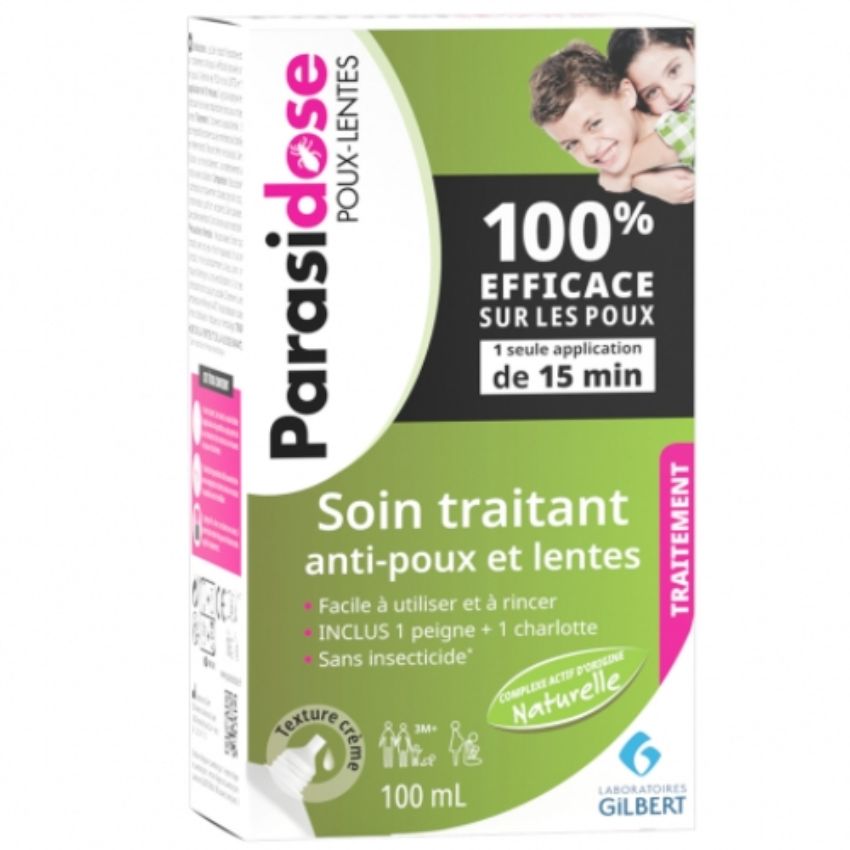 GILBERT - SOIN TRAITANT ANTI-POUX ET LENTES