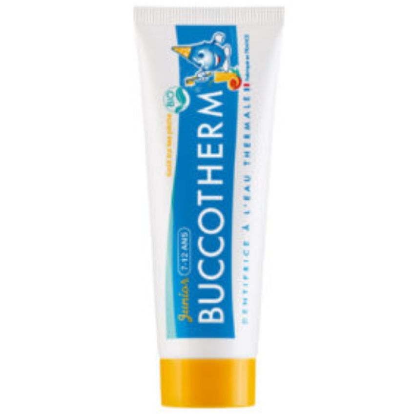 BUCCOTHERM - DENTIFRICE JUNIOR 7-12 ANS GOÛT ICE TEA PÊCHE