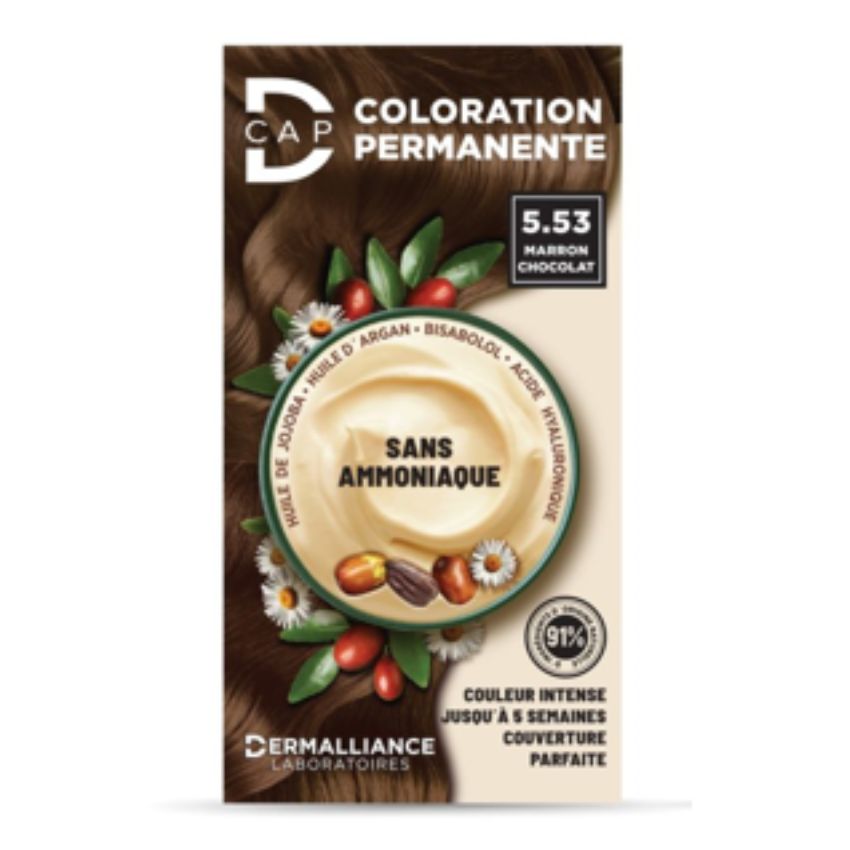 D-CAP - COLORATION PERMANENTE 5.53 MARRON CHOCOLAT