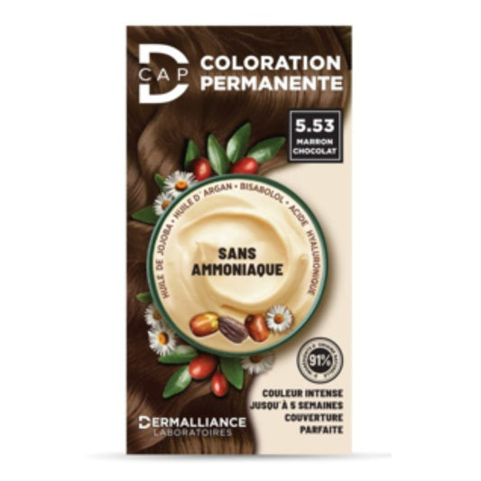 D-CAP - COLORATION PERMANENTE 5.53 MARRON CHOCOLAT