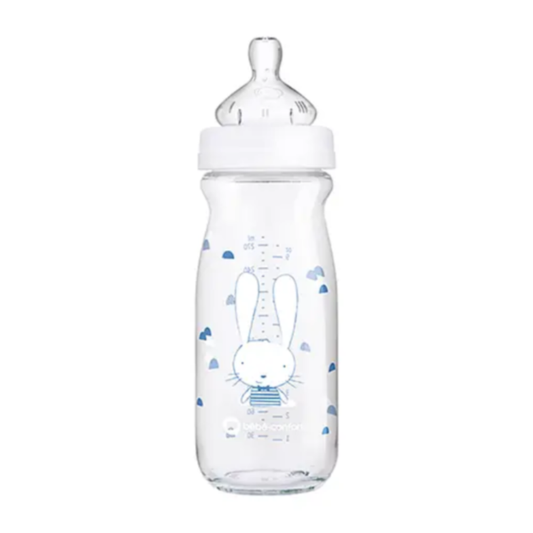 BEBE CONFORT - BIBERON EN VERRE EMOTION PP 0-12M 270ML VERRE FRIENDS | BEBECONFORT · 121 MAD