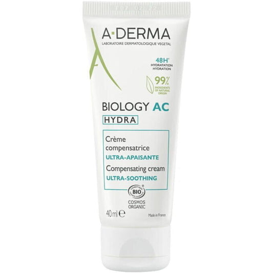 A-DERMA - BIOLOGY AC HYDRA CREME COMPENSATRICE ULTRA APAISANTE 40ML