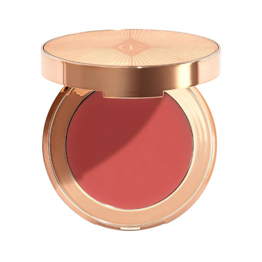 CHARLOTTE TILBURY - BEAUTIFUL SKIN ISLAND GLOW LIP & CHEEK BEACH PEACH GLOW