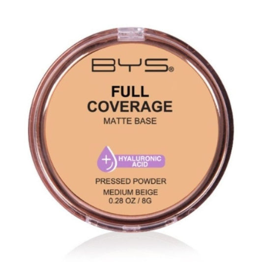 BYS - FULL COVERAGE MATTE PRESSED POWDER MEDIUM BEIGE