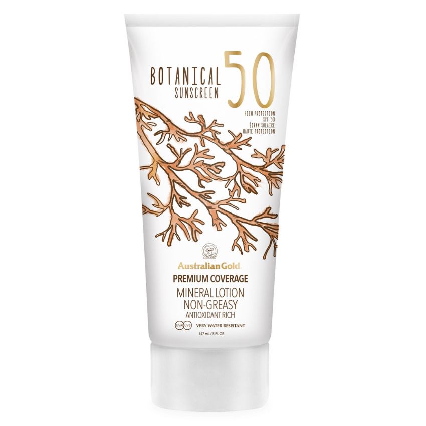 AUSTRALIAN GOLD - BOTANICAL SUNSCREEN SPF 50 MINERAL LOTION