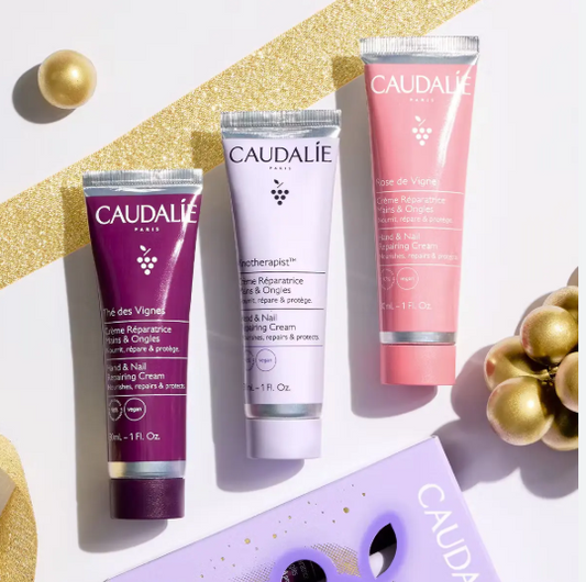 CAUDALIE - TRIO CREMES MAINS NUTRITION
