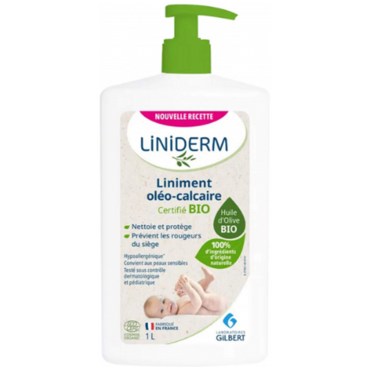 GILBERT - LINIDERM LINIMENT OLEO-CALCAIRE BIO FLACON-POMPE 1L