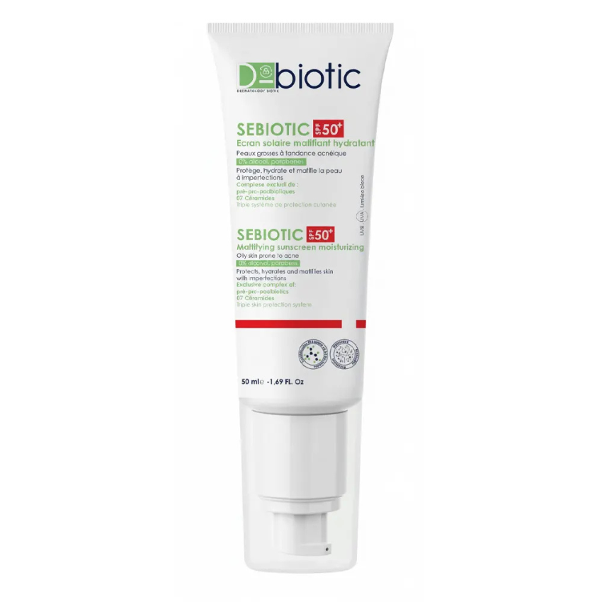 D-BIOTIC - EBIOTIC ECRAN SOLAIRE MATIFIANT SPF50 50ML