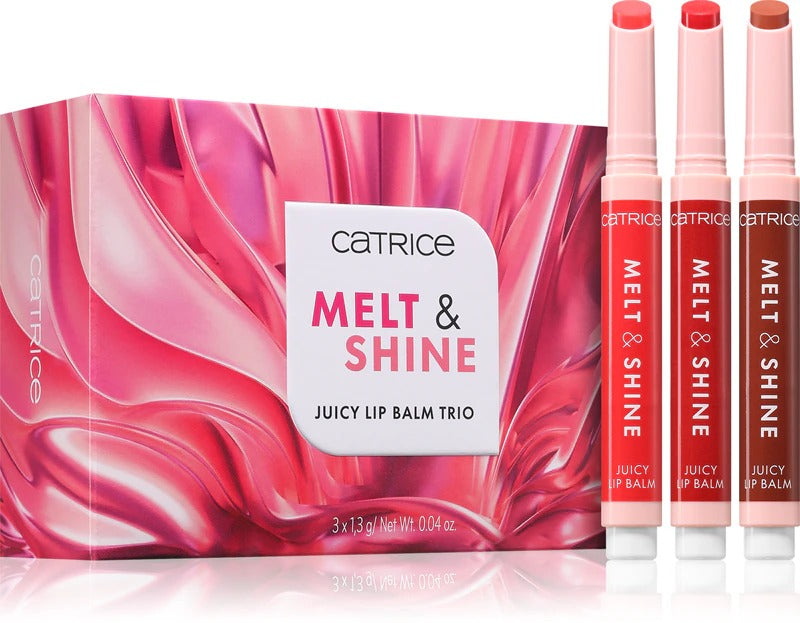 CATRICE - TRIO DE BAUMES À LÈVRES JUICY MELT & SHINE