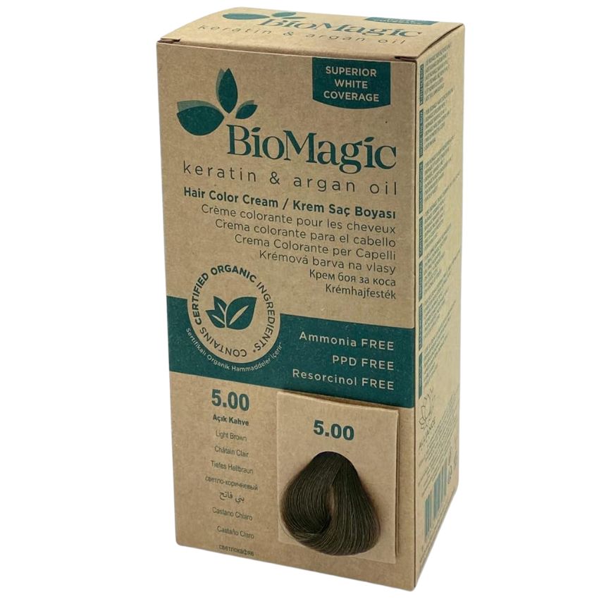 BIOMAGIC - HAIR COLOR C K 5/00 CHATAIN CLAIR