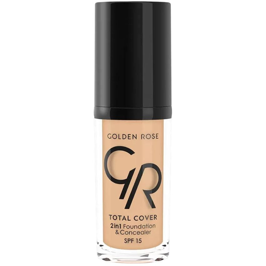 GOLDEN ROSE TOTAL COVER 2IN1FPOUNDATION & CONCEALER 11 NUDE