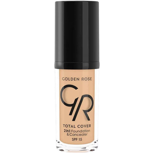 GOLDEN ROSE TOTAL COVER 2IN1FPOUNDATION & CONCEALER 11 NUDE