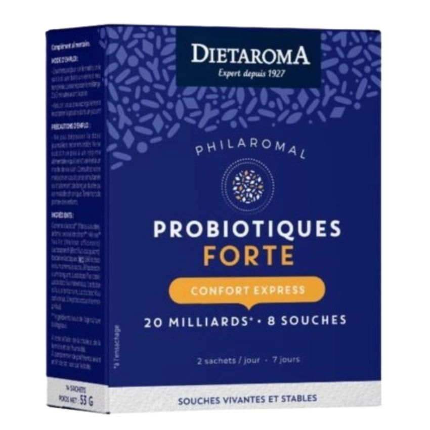 DIETAROMA - PHILAROMAL - PROBIOTIQUES FORTE - CONFORT EXPRESS