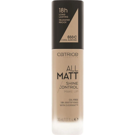 CATRICE - FOND DE TEINT ALL MATT SHINE MAKE UP 033C
