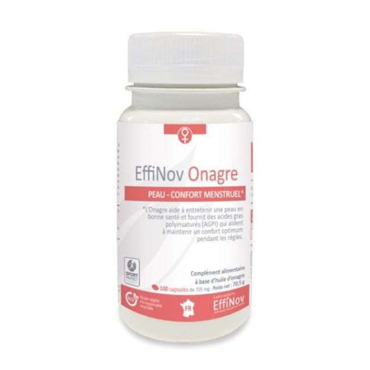 EFFINOV - ONAGRE PEAU ET CONFORT MENSTRUEL 100 CAPSULES