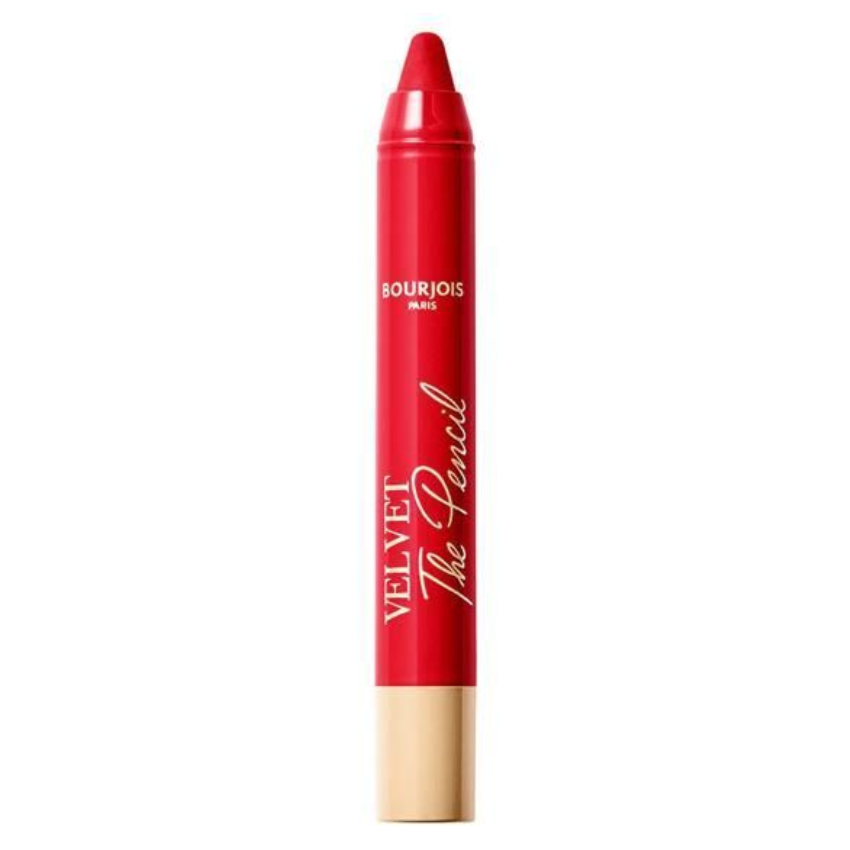BOURJOIS - NEW VELVET THE PENCIL 07 ROUGE ES CARMIN