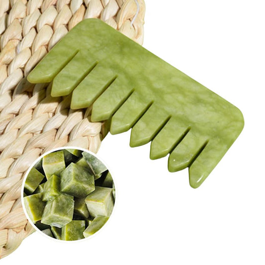 FACELAB - GUA SHA COMB GREEN JADE